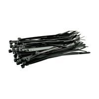 Opaski kablowe plastikowe - trytki czarne 8x370mm 100szt