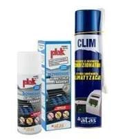 Zestaw do czyszczenia i odgrzybiana klimatyzacji Plak Antibatterico 200ml +Atas Clim spray 400ml