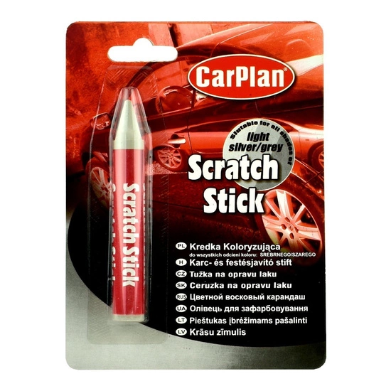 CarPlan Scratch Stick kredka koloryzująca do tuszowania rys Srebrna