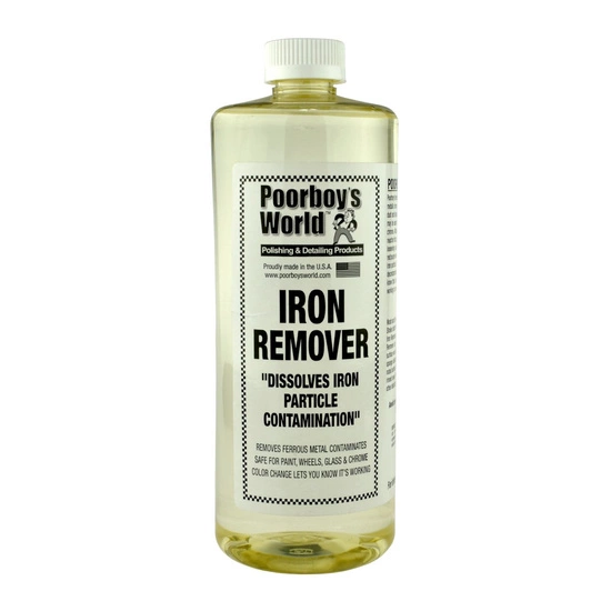 Poorboys World Iron Remover płyn do usuwania zanieczyszczeń metalicznych 946ml