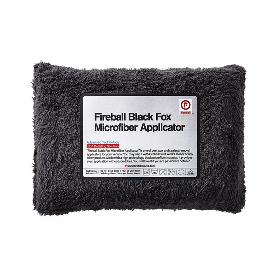 FIREBALL Black Fox Applicator aplikator z mikrofibry