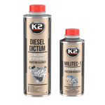 Zestaw Dodatków K2 Militec+K2 Diesel Dictum 